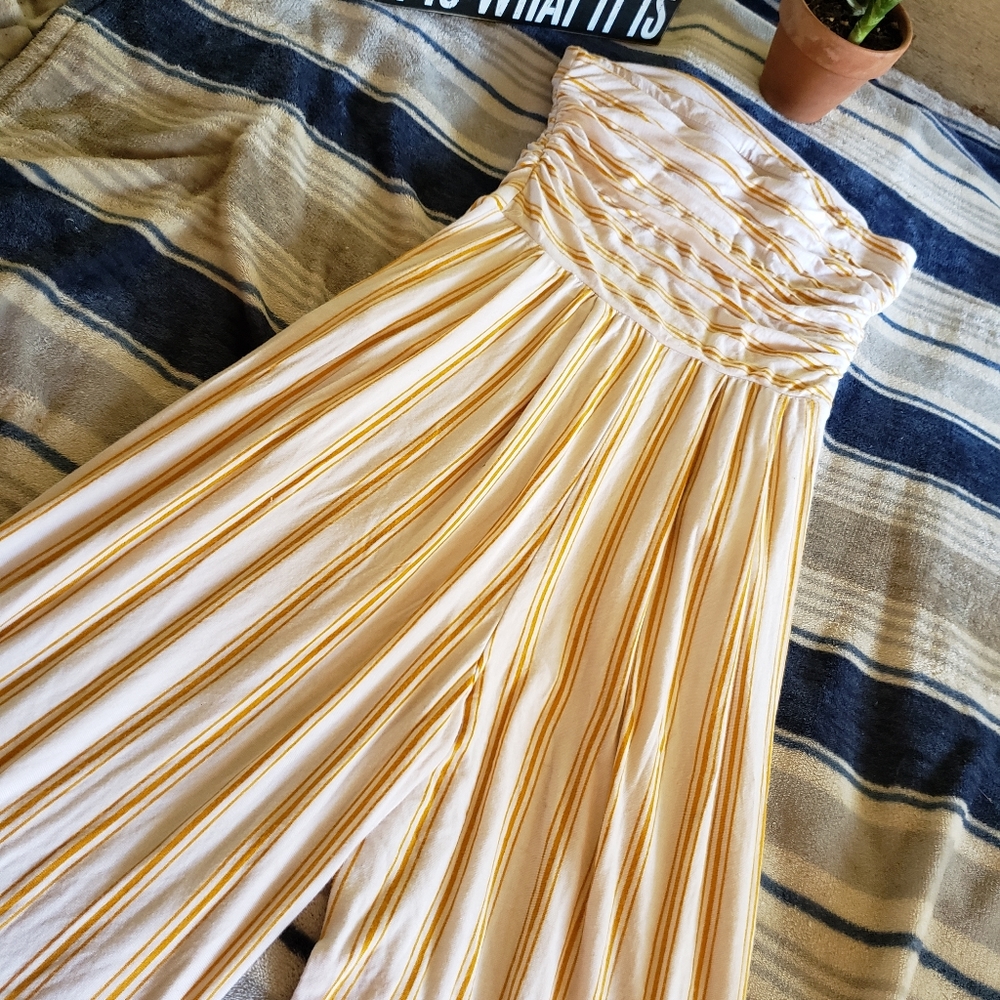 Strapless long jumper